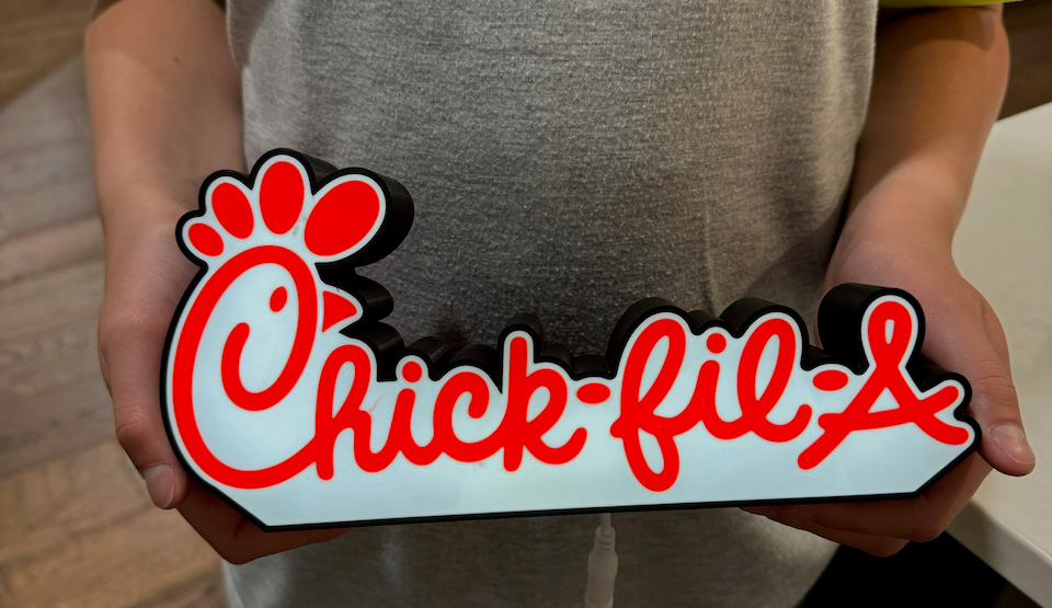 Chick-fil-A Lightbox Sign